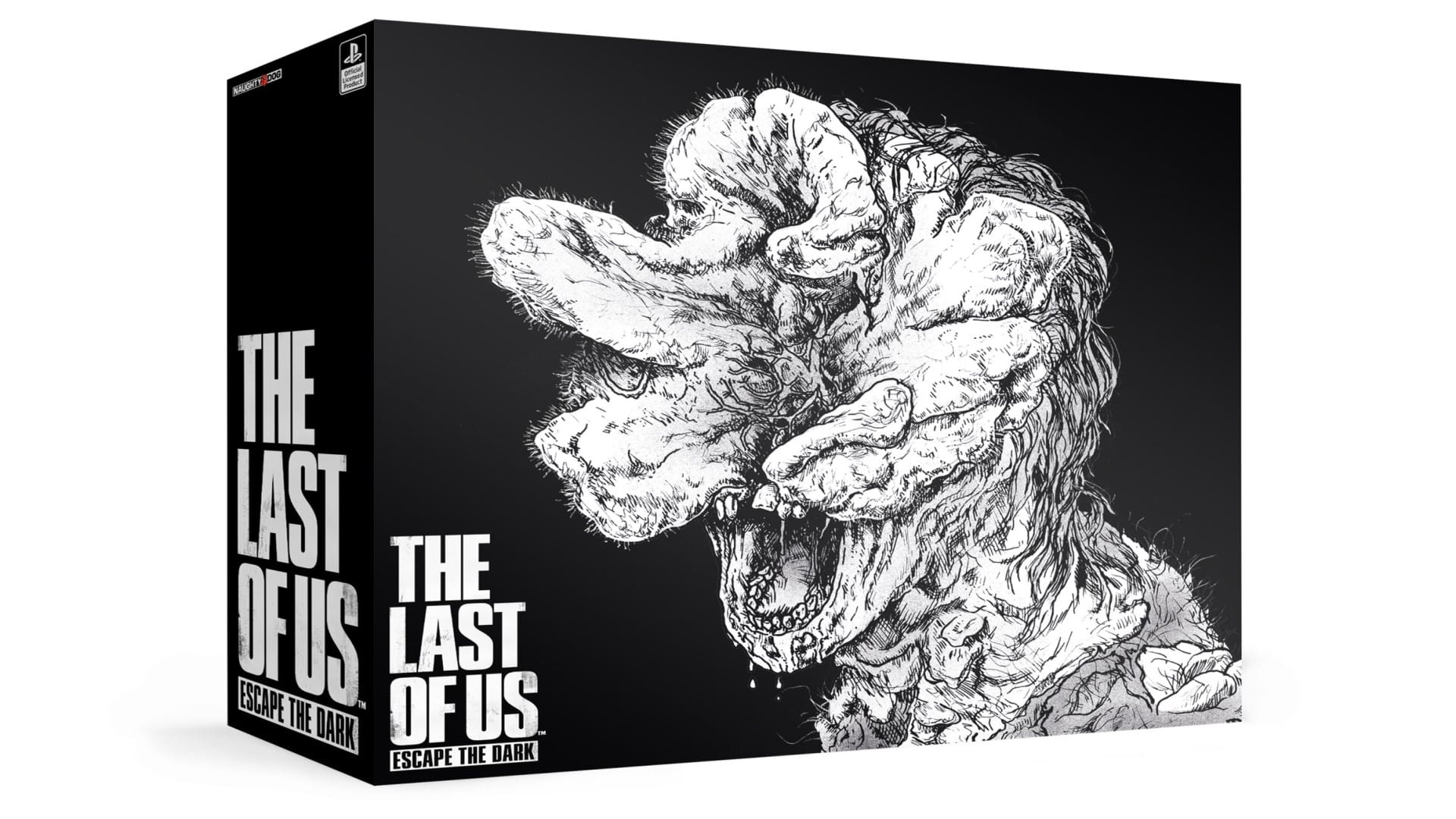 Early promotional box art for The Last of Us Board Game